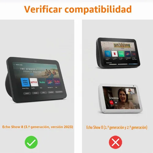 Vista 2 de AutoSonic Soporte Completamente Nuevo para Show 8 (3ª Gen) Diseño Ajustable para Mejorar el Ángulo de Visión Accesorios Giratorios e Inclinables