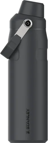 Vista 6 de STANLEY IceFlow Botella de agua de flujo rápido de 24 onzas Tapa con boquilla inclinada Ligera y a prueba de fugas para viajes y deportes Polar
