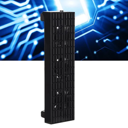 Vista 4 de Hilitand Ventilador de enfriamiento automático para PS4 Slim, sensor de temperatura automático inteligente, radiador controlado por USB externo