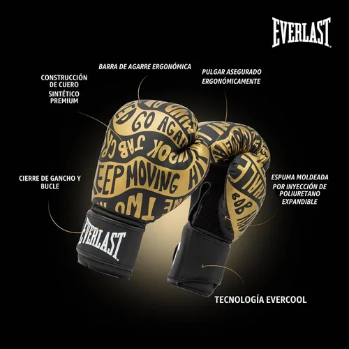 Vista 5 de Everlast Spark Boxing Negro / Oro