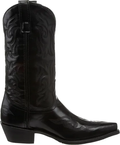 Vista 6 de Laredo Hawk - Botas de vestir con punta corta para hombre, color negro, Negro