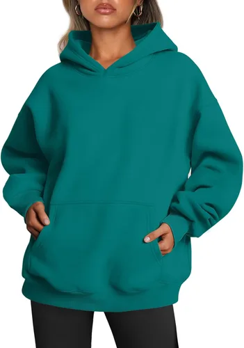 Vista 42 de Trendy Queen Womens Hoodies Oversized Sweatshirt Blanco