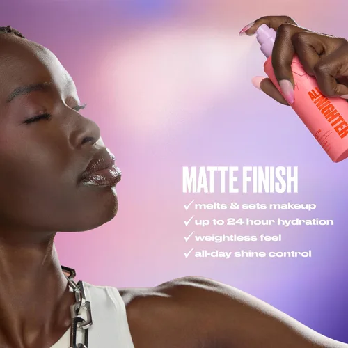 Vista 6 de Urban Decay All Nighter - Spray fijador de maquillaje impermeable, acabado mate difuminado, hasta 24 horas de uso, niebla facial ultrafina