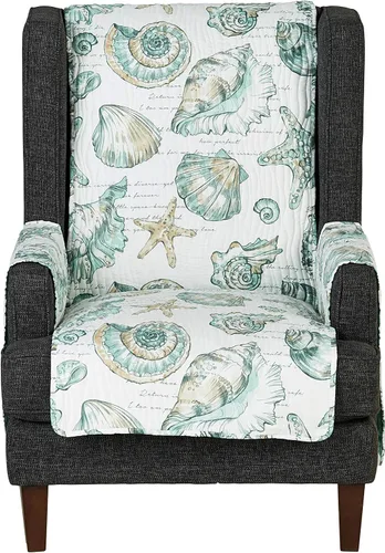 Vista 3 de Barefoot Bungalow Cruz - Funda para sillón, color blanco