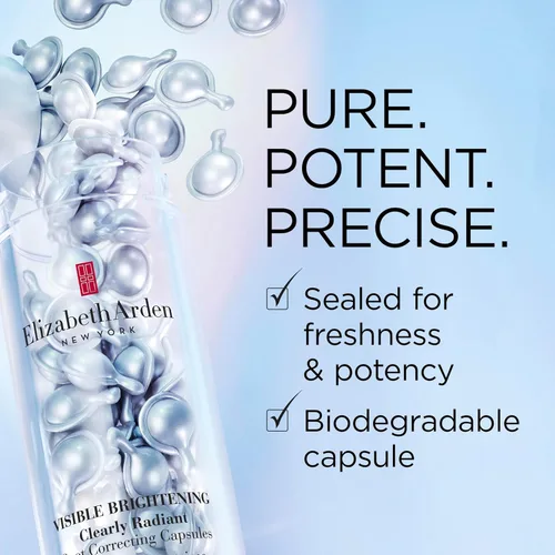Vista 10 de Elizabeth Arden Cápsulas nocturnas de corrección de manchas claramente radiantes que iluminan visiblemente