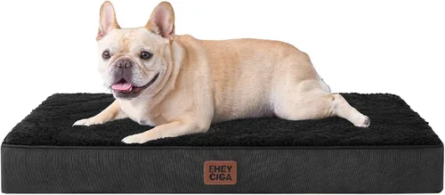 Vista 42 de EHEYCIGA Camas ortopédicas para perros, cama para perros con funda extraíble lavable, todos los tamaños de perros