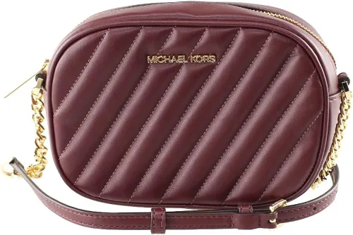 Vista 2 de Michael Kors MK - Bolso bandolera para mujer diseño ovalado de piel de oveja