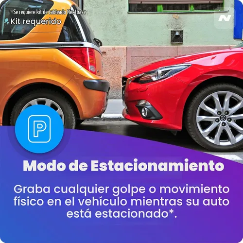 Vista 7 de Nextbase 222 Dash Cam Full 1080p/30fps Grabación HD en cámara DVR de coche, ángulo de visión amplio de 140 ° 6 carriles, compatible con filtro