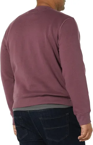 Vista 5 de Tienda Essentials mens Fleece Crewneck Sweatshirt (Available in Big & Tall)