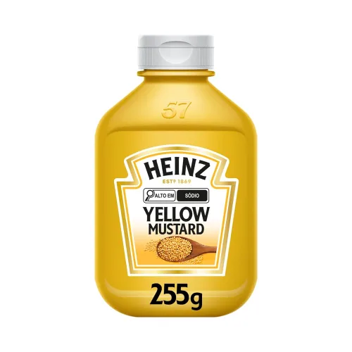 Vista 21 de Heinz Mostaza amarilla (botella de 567 g)