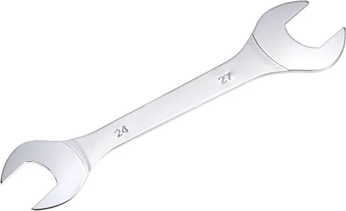 Vista 12 de uxcell Llave fina de extremo abierto, espejo métrico de 0.236 in x 0.276 in, acero de alto carbono, para mantenimiento doméstico y reparaciones