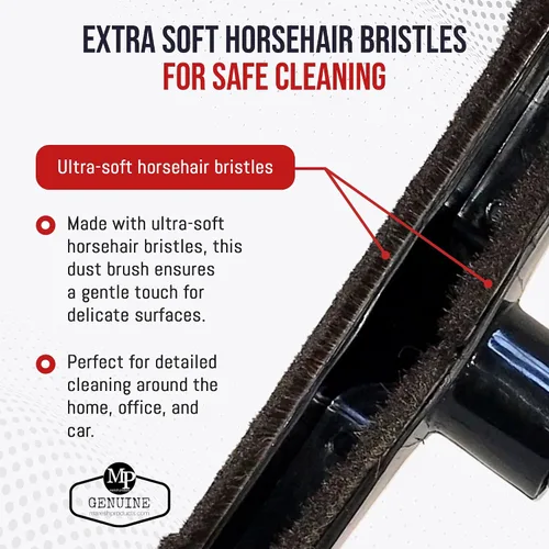 Vista 3 de MP Maresh Products Partes y Accesorios Genuinos Deluxe de Cepillo - Cepillo de Pelo de Caballo, Aspiradora Húmeda y Seca, Sistema de Aspiradora