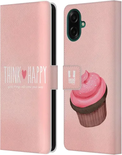 Vista 143 de Head Case Designs Assortment Cupcakes Happiness Leather Wallet Case Compatible with Samsung Galaxy A07 4G Surtido
