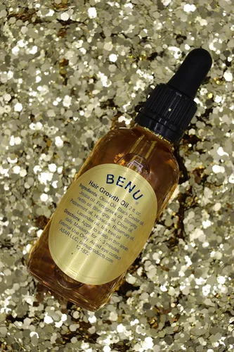 Vista 5 de Benu Aceite para el crecimiento del cabello, 100% natural para la pérdida y el crecimiento del cabello