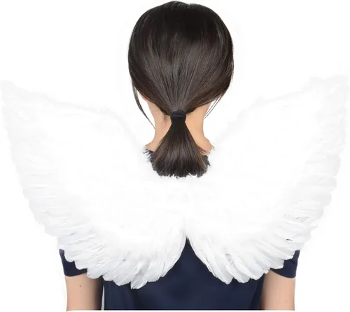 Vista 2 de Angel Feather Wing for Women Halloween Party Costume Accessory