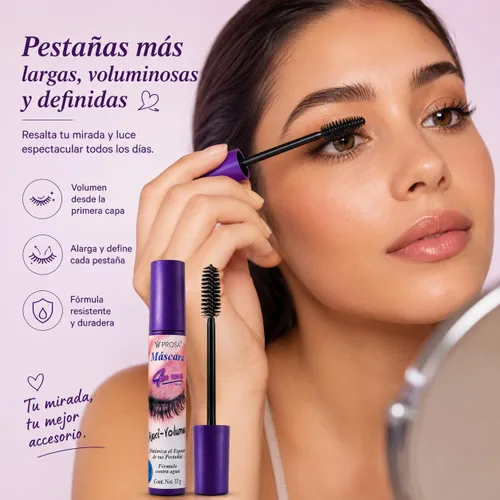 Vista 3 de Prosa 4 EN 1 Máscara Maxi-Volumen de Prosa