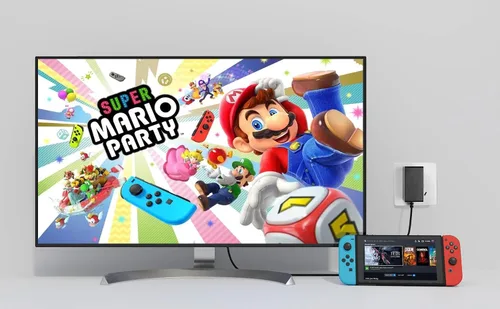 Vista 5 de Cargador de interruptor de 10 pies para Nintendo Switch, cargador rápido diseñado para Nintendo SwitchSwitch LiteSwitch OLED, compatible con el modo