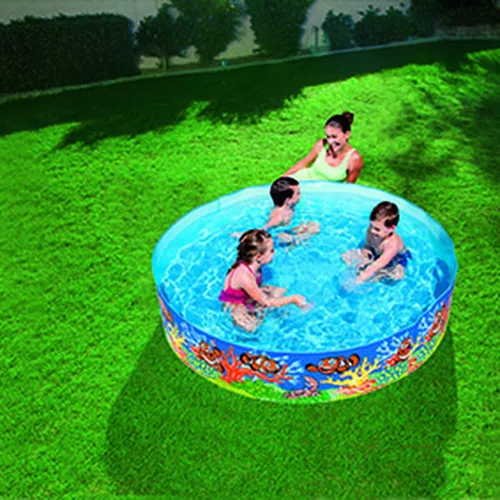 Vista 11 de Bestway Piscina Rigida Infantil PVC Marina 183x38 cm +2 Años Jardin 55030