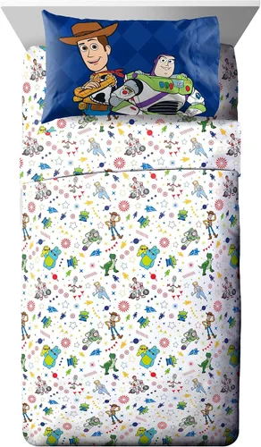 Vista 33 de Jay Franco - Juego de sábanas para niños con sábana bajera, sábana encimera y funda para almohada - Ropa de cama ultra suave con funda para almohada