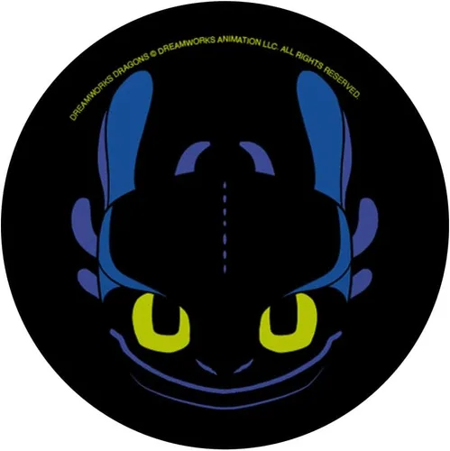 Vista 3 de DreamWorks Dragons Disfraz de Furia Nocturna sin dientes PopSockets Standard PopGrip