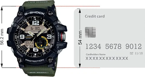Vista 6 de Casio G-SHOCK MUDMASTER Reloj para hombre GG-1000-1A3DR