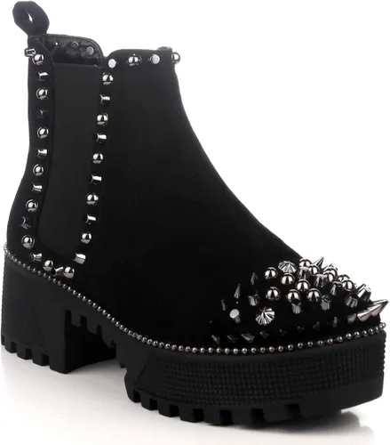 Vista 6 de Cape Robbin Spiky - Botas de combate para mujer