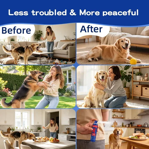Vista 5 de Corrector Spray Dog Trainer 70ml 1 Pack for Dog to Stops Unwanted Behaviour Blue-1PACK