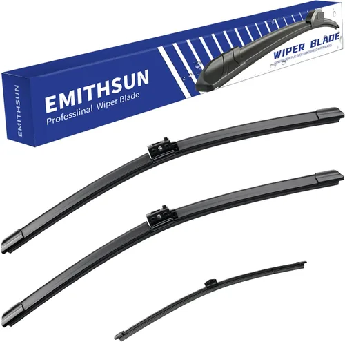 Vista 20 de Juego de 3 limpiaparabrisas de repuesto para Toyota 4Runner 1996-2002, cumple con la calidad de fabricante original del equipo, juego