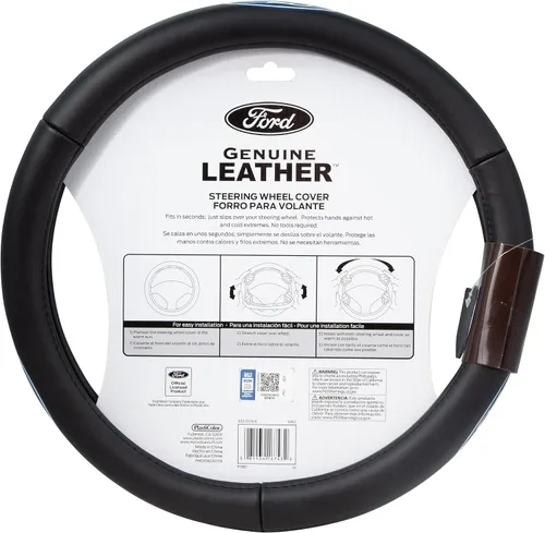 Vista 4 de Plasticolor 006743R01 Ford Funda de cuero genuino para volante
