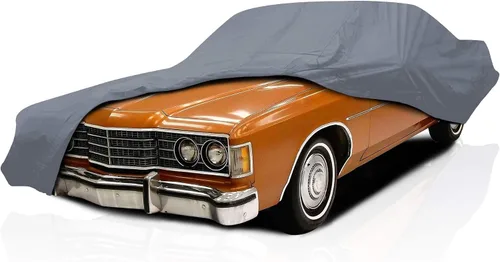 Vista 13 de USCarCover: Funda de coche de 5 capas para Cadillac CT4-V 2020-2026 Sedán 4 puertas, cobertura completa, ajuste semi personalizado, protección