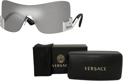 Vista 3 de Versace VE2240 Irregular Sunglasses for Women + BUNDLE With Designer iWear Complimentary Eyewear Kit