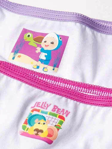 Vista 3 de Coco Melon Paquete múltiple de ropa interior para niñas