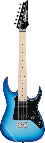 Vista 4 de Guitarra eléctrica Ibanez Mikro (GRGM21), Negro