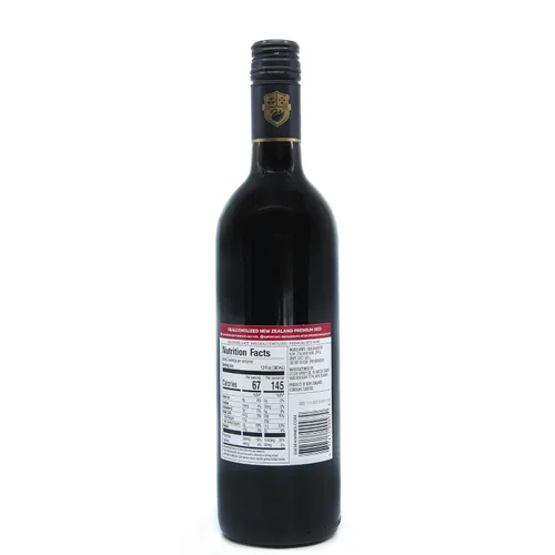Vista 3 de Giesen 0% rojo premium sin alcohol, Nueva Zelanda, aromas delicados, elaborado con uvas Merlot y Cabernet Franc, 25.4 fl oz