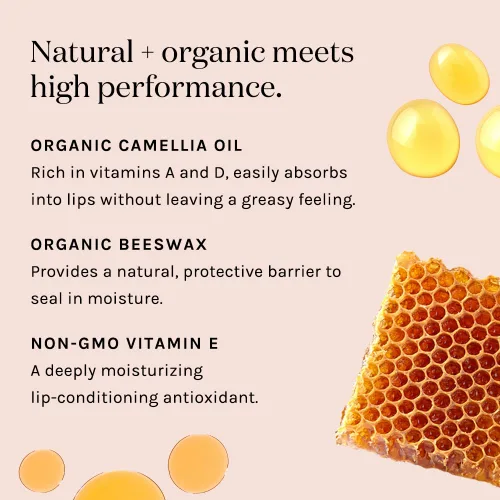 Vista 3 de Kari Gran Lip Whip Bálsamo labial hidratante con aceites orgánicos, brillo brillante + menta, textura rica en mantequilla, hidrata y protege