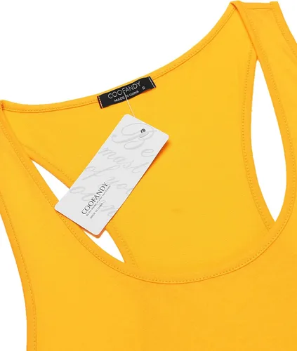 Vista 4 de COOFANDY Paquete de 3 camisetas sin mangas de algodón para hombre, sin mangas, estilo casual, clásicas