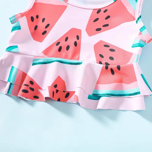 Vista 5 de LYSMuch Traje de baño tankini de 2 piezas para bebé niña