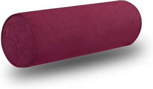 Vista 15 de Almohadas cilíndricas redondas de espuma viscoelástica, almohada cervical con funda de almohada, suave, cómoda y transpirable para dormir, silla