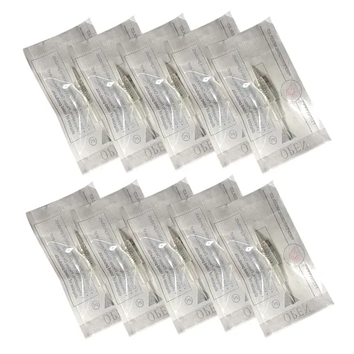 Vista 11 de Pinkiou - Máquina de tatuaje permanente para cejas con agujas 1RL
