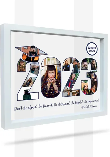 Vista 9 de Regalos de graduación personalizados, marco de fotos de graduación personalizado, regalo de recuerdo para graduados, soporte de memoria para clase