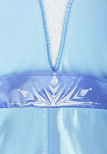 Vista 7 de Disfraz de Elsa Deluxe de Frozen 2 para Niñas Multicolor