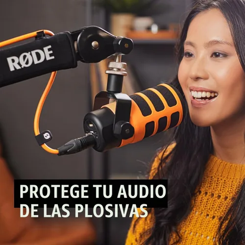 Vista 3 de RØDE WS14 Filtro antipop premium para PodMic y PodMic USB (Negro)