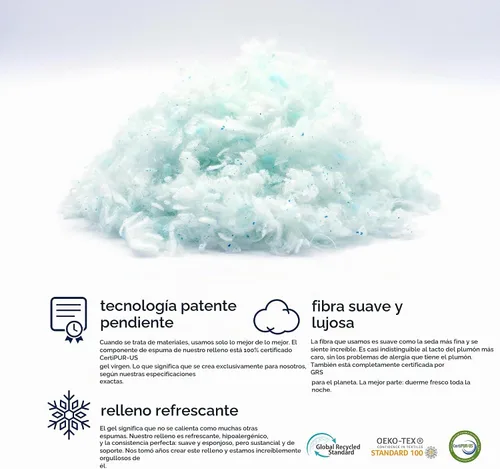 Vista 5 de Honeydew Essence - Almohada lateral, la almohada cervical de lujo definitiva, soporte totalmente ajustable para aliviar el dolor de cuello