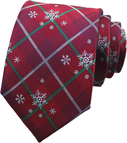 Vista 134 de Secdtie Corbata clásica de seda tejida jacquard a rayas para hombre
