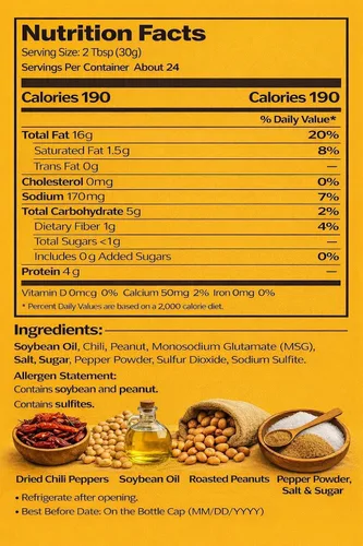 Vista 3 de Lao Gan Ma Chili Frito en Aceite – 730g (25.75 oz) Auténtico Chile Crujiente Chino Condimento Picante y Sabroso para Fideos, Arroz, Salteados
