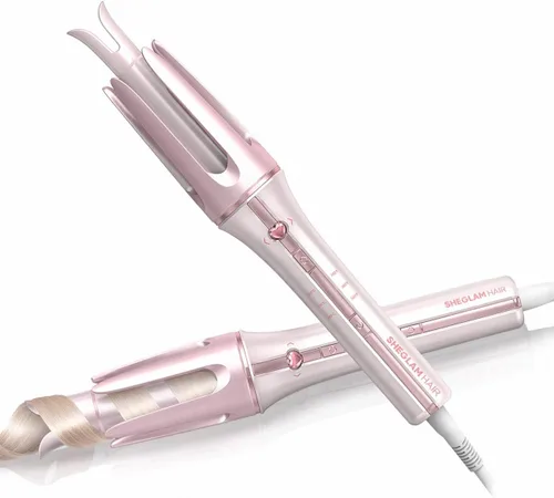 Vista 11 de SHEGLAM Rizador automático de regalo para mujer (dorado, 1 pulgada)