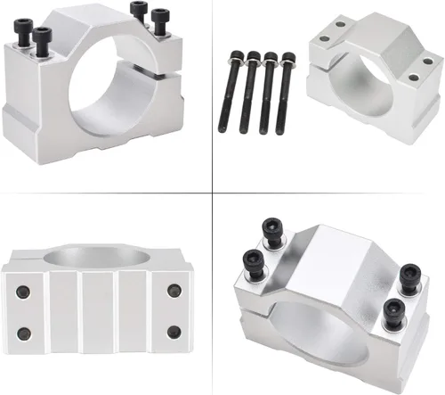 Vista 5 de Daedalus Soporte de montaje de abrazadera de husillo de 2.047 in Uso para máquina de motor de fresado CNC de husillo (abrazadera de 2.047 in)