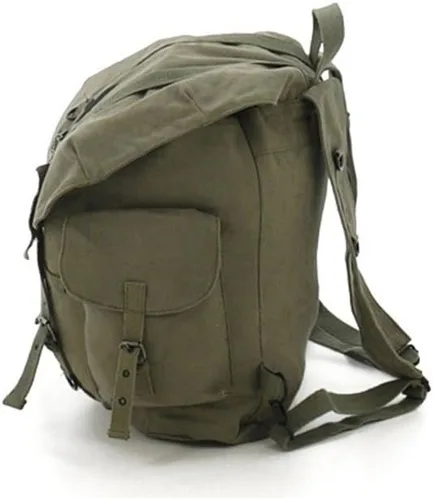 Vista 4 de Rothco Mochila de lona vintage Weekender con estrella