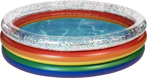 Vista 10 de Colección de juguetes inflables con diseño de sirena de PoolCandy, flotadores de piscina, pelotas de playa, piscinas para tomar el sol, balsas