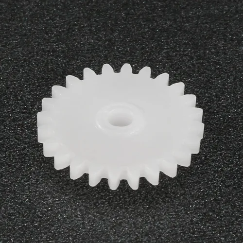 Vista 3 de uxcell 20 piezas de engranajes de plástico 24 dientes modelo 242A engranaje de reducción engranajes de gusano de plástico para RC coche robot motor